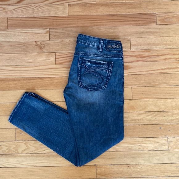 Silver jeans Tuesday seven eights ankle size 30 - Picture 3 of 11